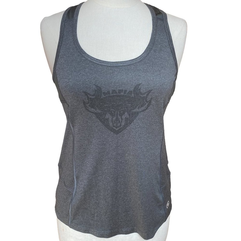 OGIO Endurance Gray Bills Mafia Athletic Racerback Tank Top NFL Sport Tailgate-M